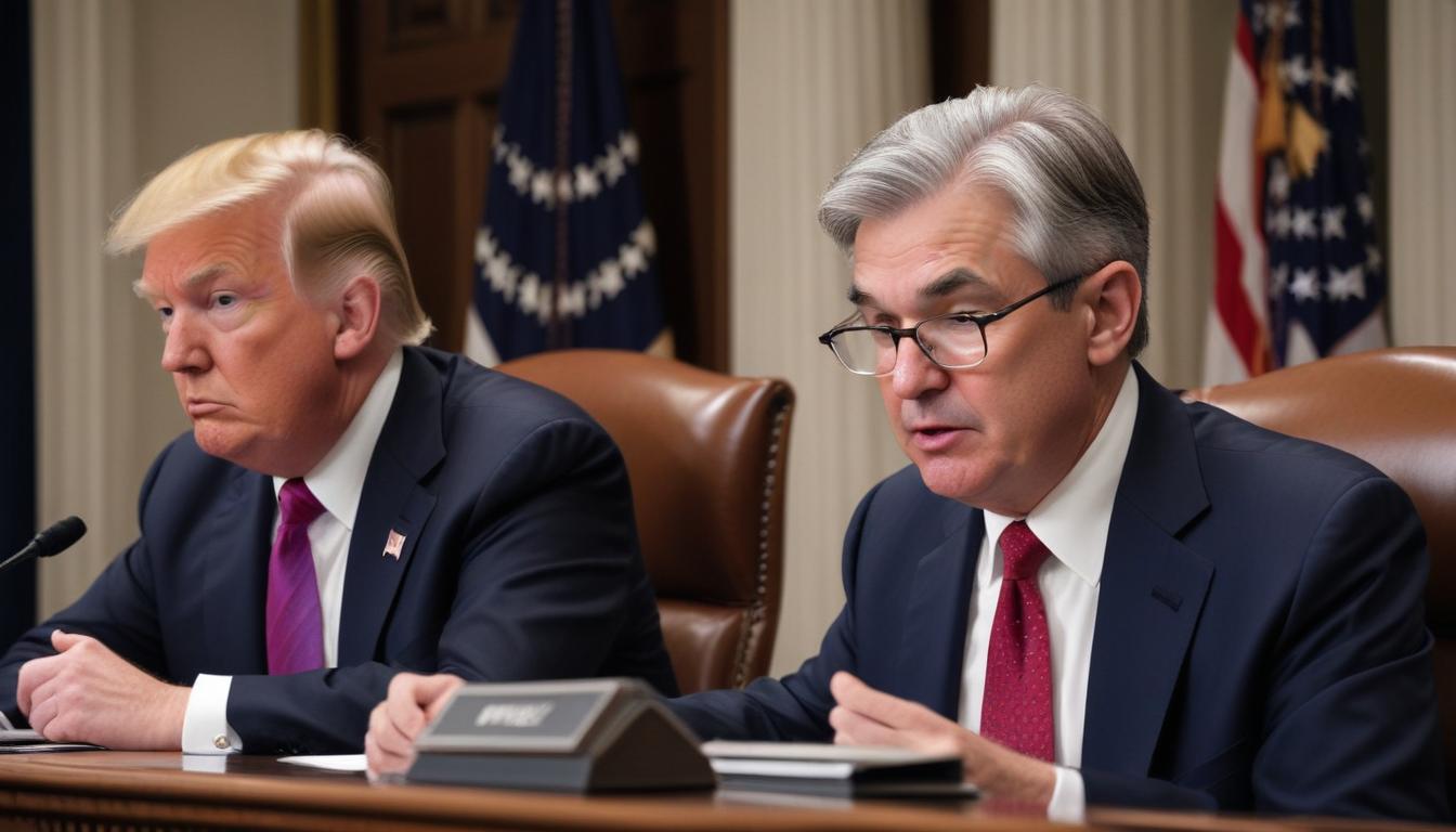 Trump vs. Powell: The High-Stakes Duel Shaping Interest Rates & Crypto's Future | Cryptodamus.io