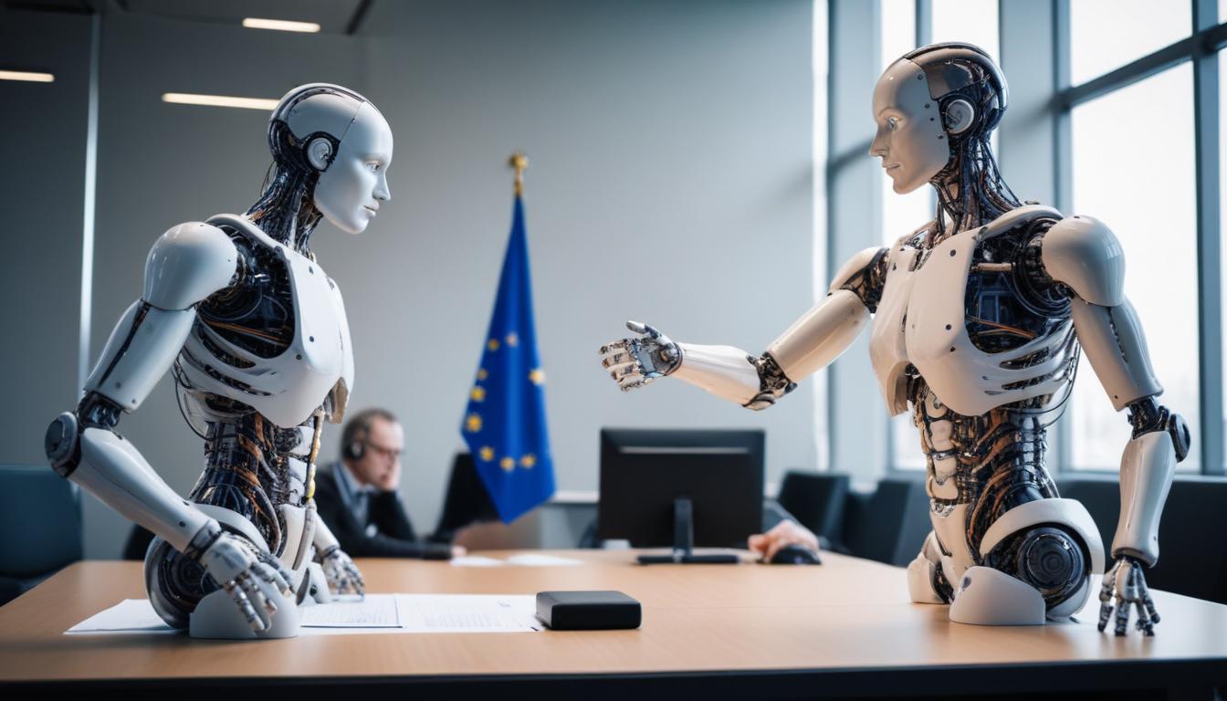EU AI Act Shake-Up: Industry Giants Demand Pause Amidst Competitiveness Fears! | Cryptodamus.io