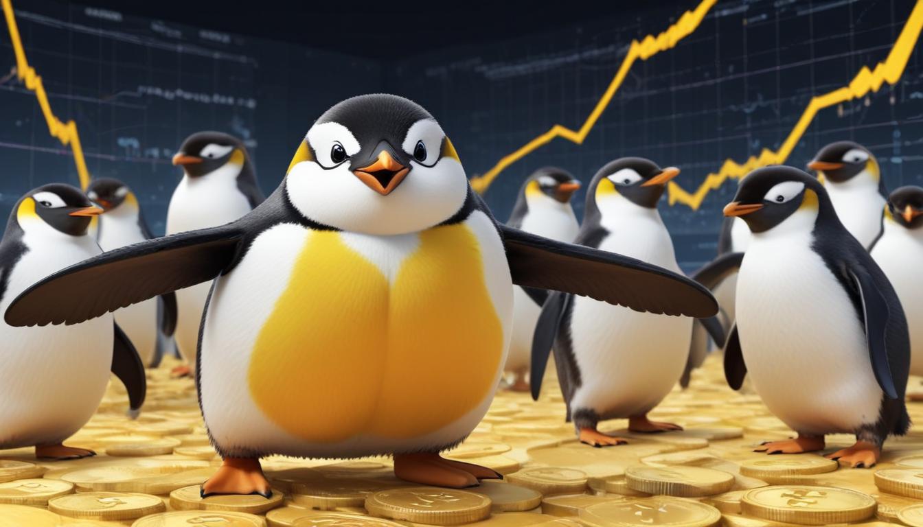 PENGU's Explosive Rally: ETF Buzz, Bullish Signals, and Sustaining Momentum! | Cryptodamus.io