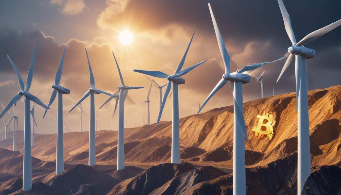 Bitcoin Mining: Solving UK's Wind Energy Waste Crisis?  A Game-Changing Proposal! | Cryptodamus.io