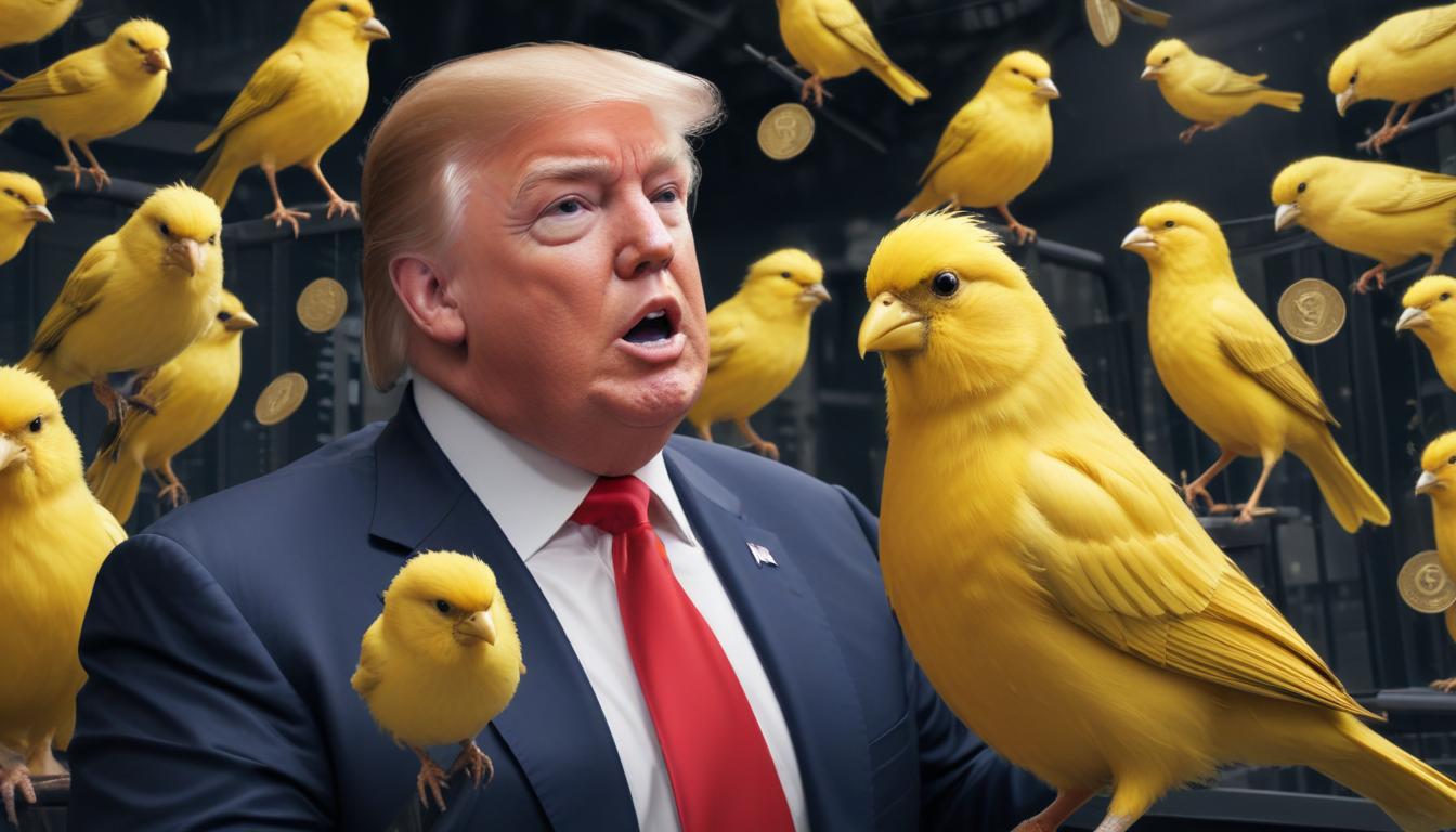 Заявка Canary Capital на ETF SUI: поможет ли тень Трампа или потопит Sui? | Cryptodamus.io