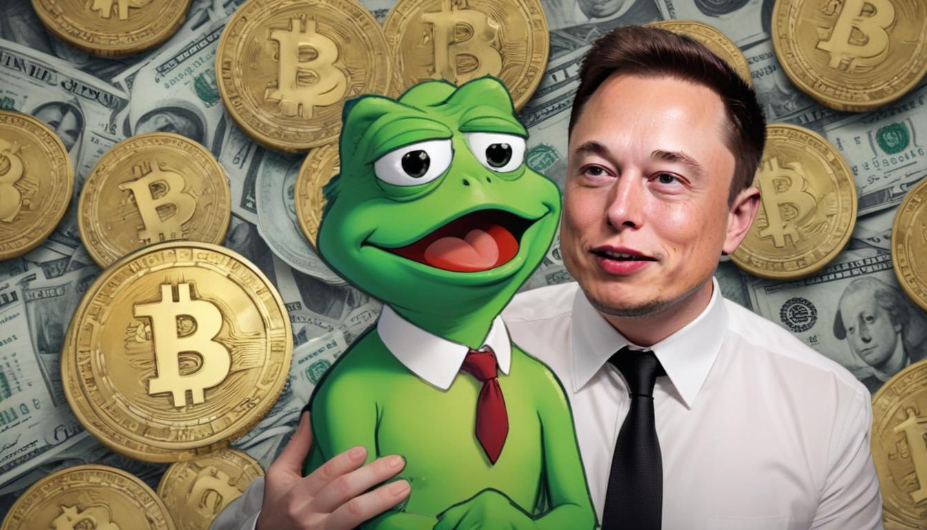 Твиты Маска с Пепе и PEPE: Цена взлетела! 🚀 | Cryptodamus.io