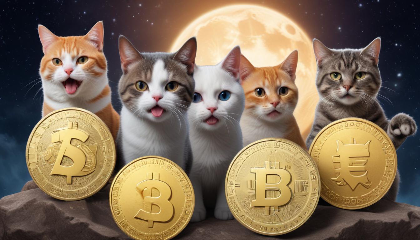 Мания Мем-Коинов 2025: Какая Крипта Взорвется? BONK, WIF, FLOKI, TCAT Сразятся! | Cryptodamus.io