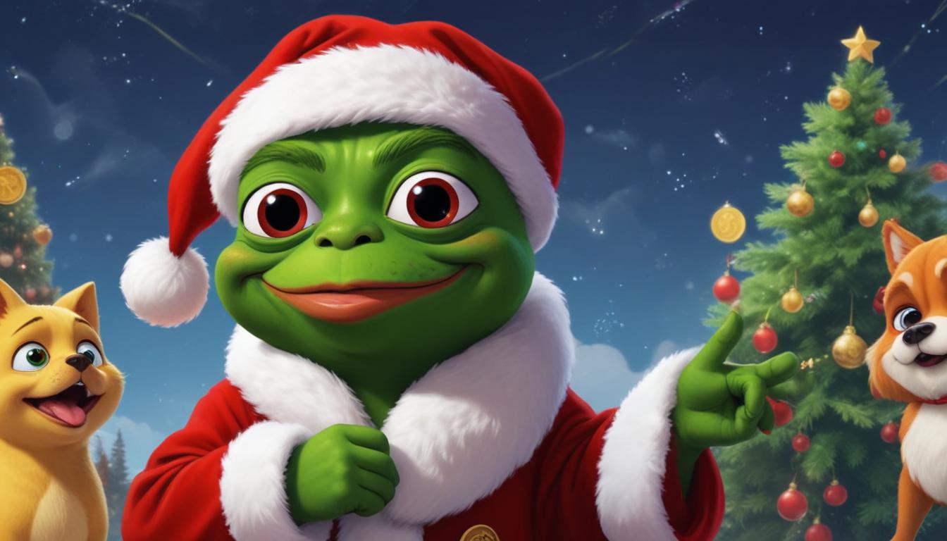 Pepe Loves Santa (PEPESAN): Solana Memecoin Exploding 19,000%! 🚀 | Cryptodamus.io
