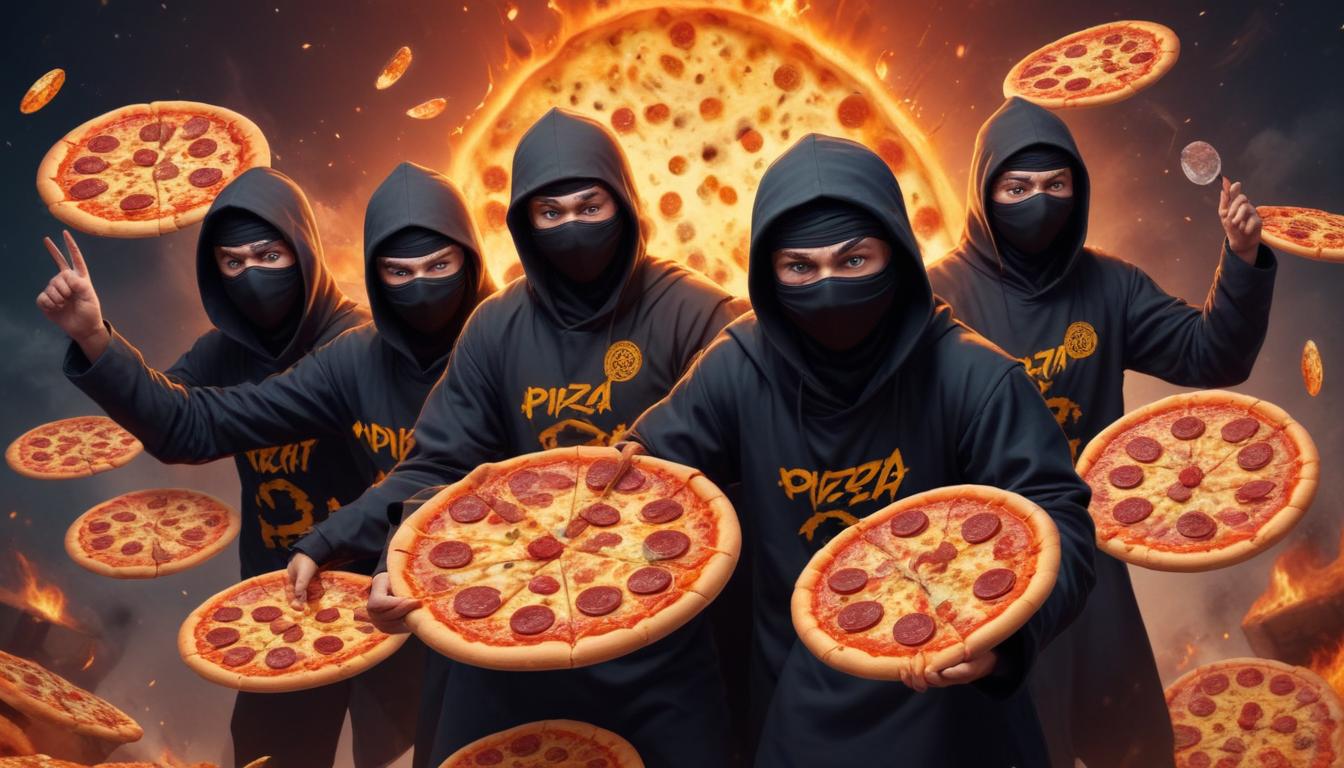 🤯 Pizza Ninjas NFTs on Bitcoin: A 4MB Milestone Shattering Ordinals Records! | Cryptodamus.io