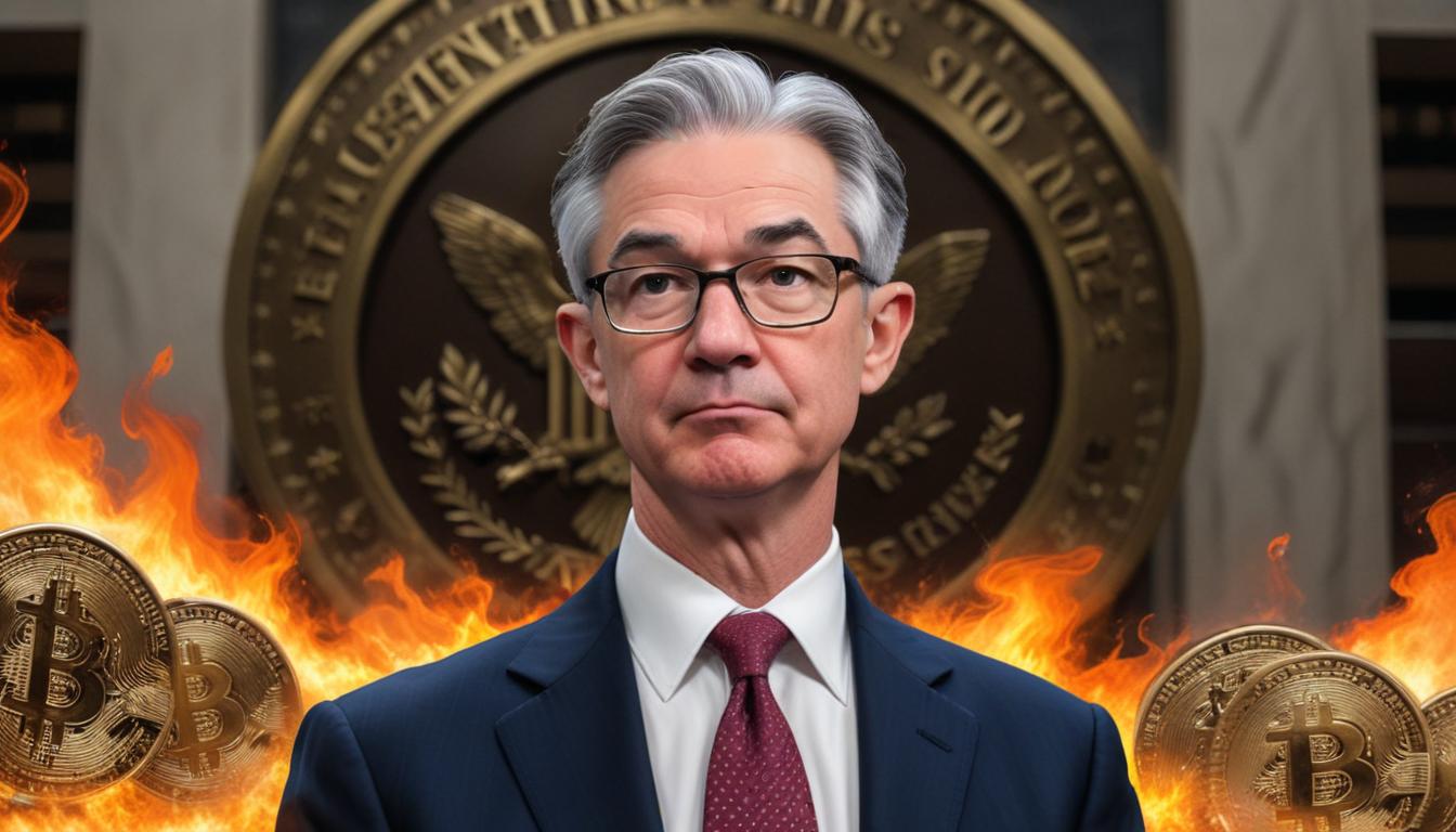 Powell's SHOCKING Crypto Move: Ark Invest Sells Coinbase! Market CRASH? | Cryptodamus.io