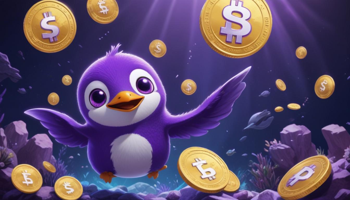 $PPENGU: Революция фиолетового пингвина — следующий большой мем-коин? | Cryptodamus.io