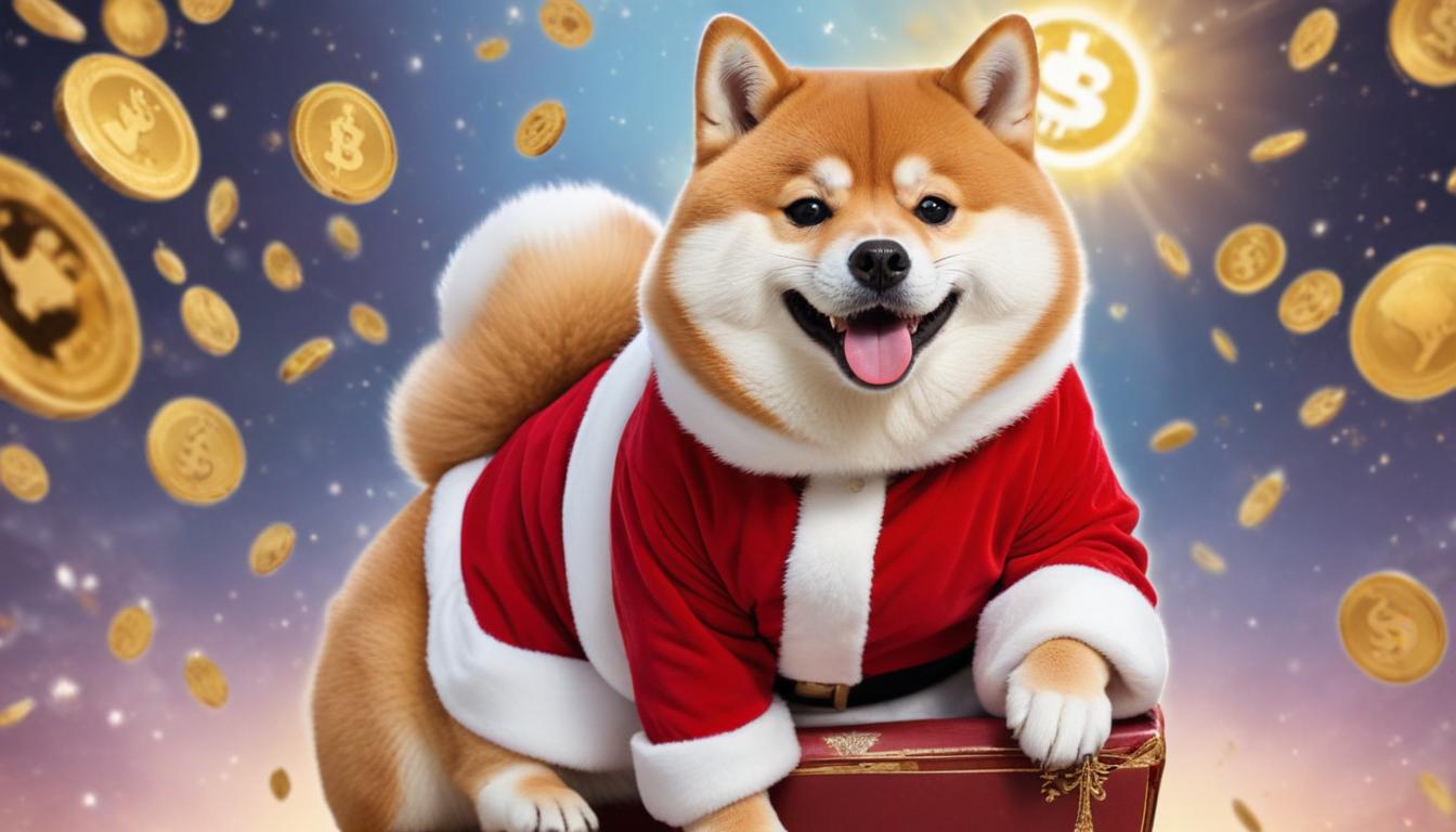 Santa Rides Shiba (SANTSHIB) EXPLODES! Solana Meme Coin's Insane Price Surge! | Cryptodamus.io