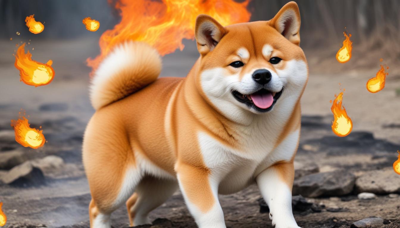 SHIB Burn Alert! 128M Tokens Gone: Will Shiba Inu Skyrocket? 🔥 | Cryptodamus.io