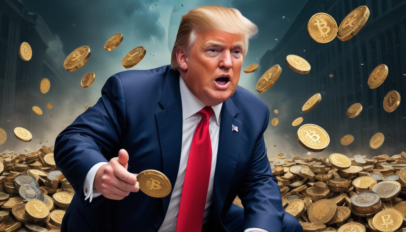 Мем-коин $TRUMP: Цунами хайпа, волатильности и политических последствий! 🌊 | Cryptodamus.io