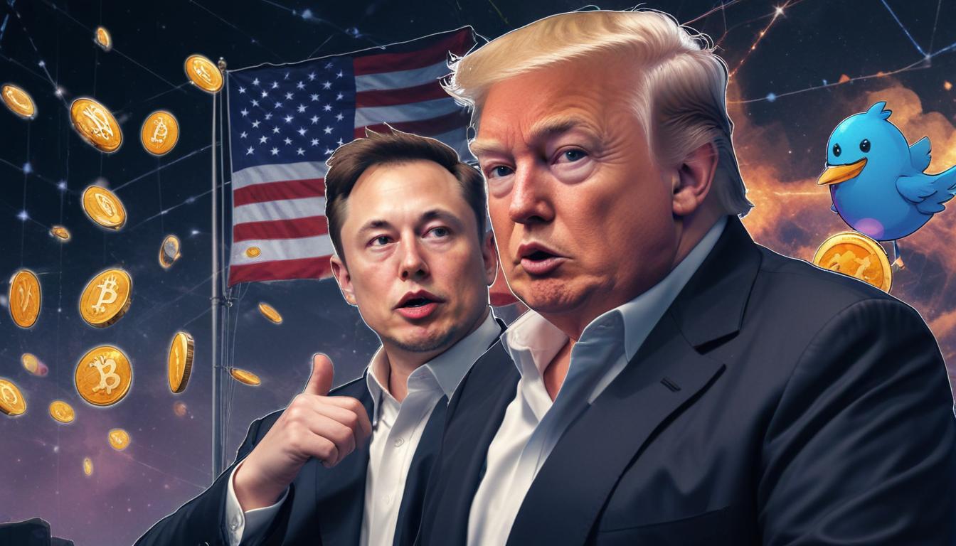 Trump-Musk Twitter Feud: $983M Crypto Liquidation & Market Chaos | Cryptodamus.io