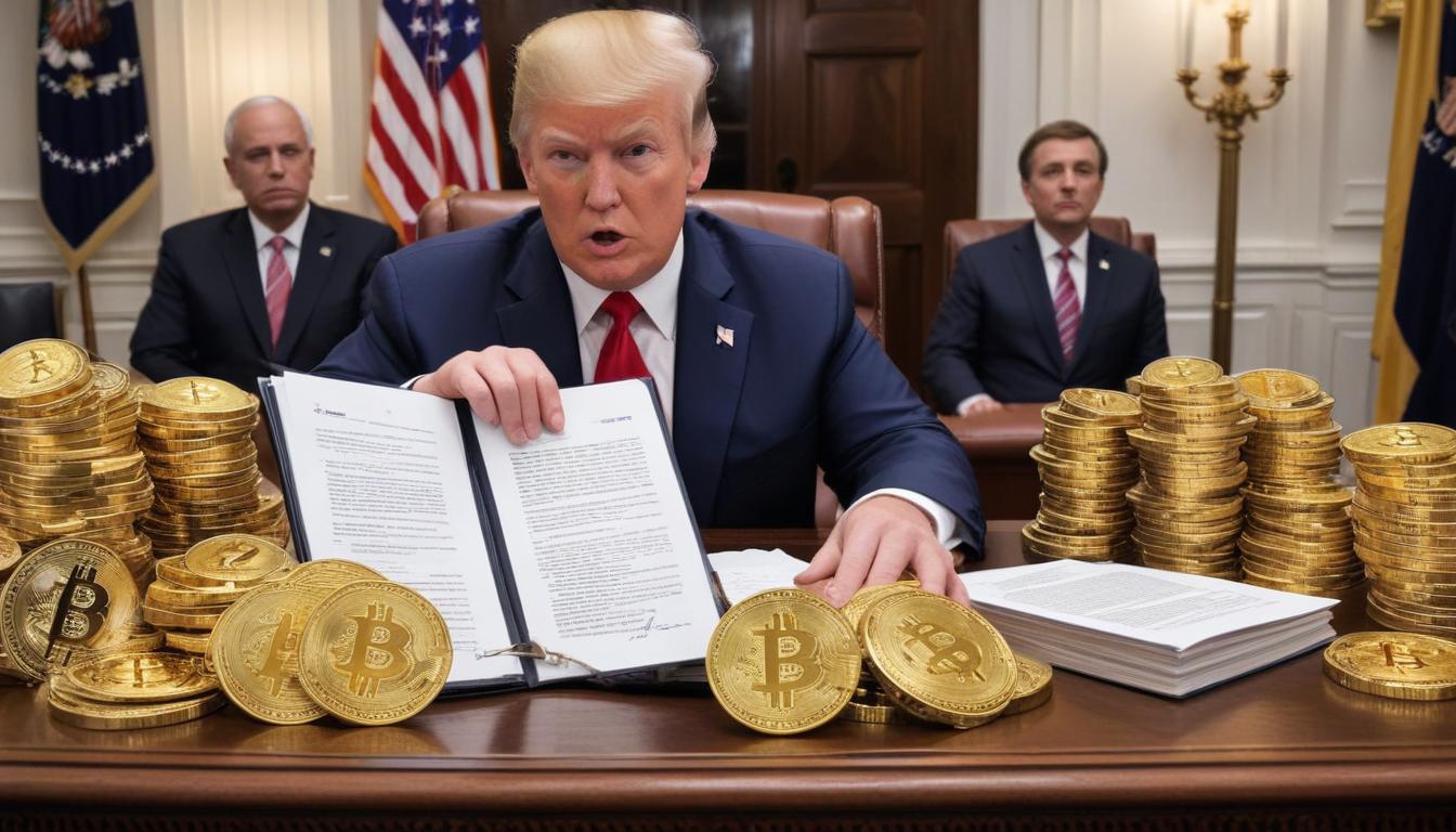 Trump's Bitcoin Shock: US Creates National Crypto Reserve! 🤯 | Cryptodamus.io