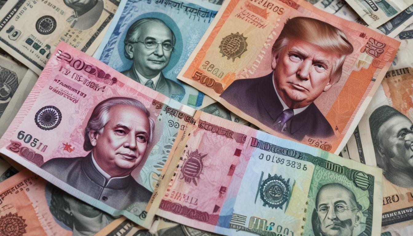 Trump's Words, Rupee's Fall: How Geopolitics Rocked the Indian Economy! | Cryptodamus.io