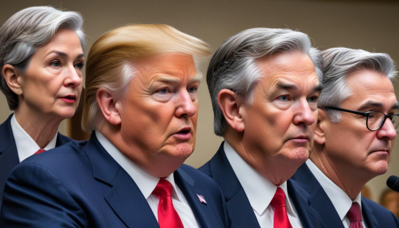 Trump vs. Powell: How Political Pressure Shakes Crypto Markets! | Cryptodamus.io