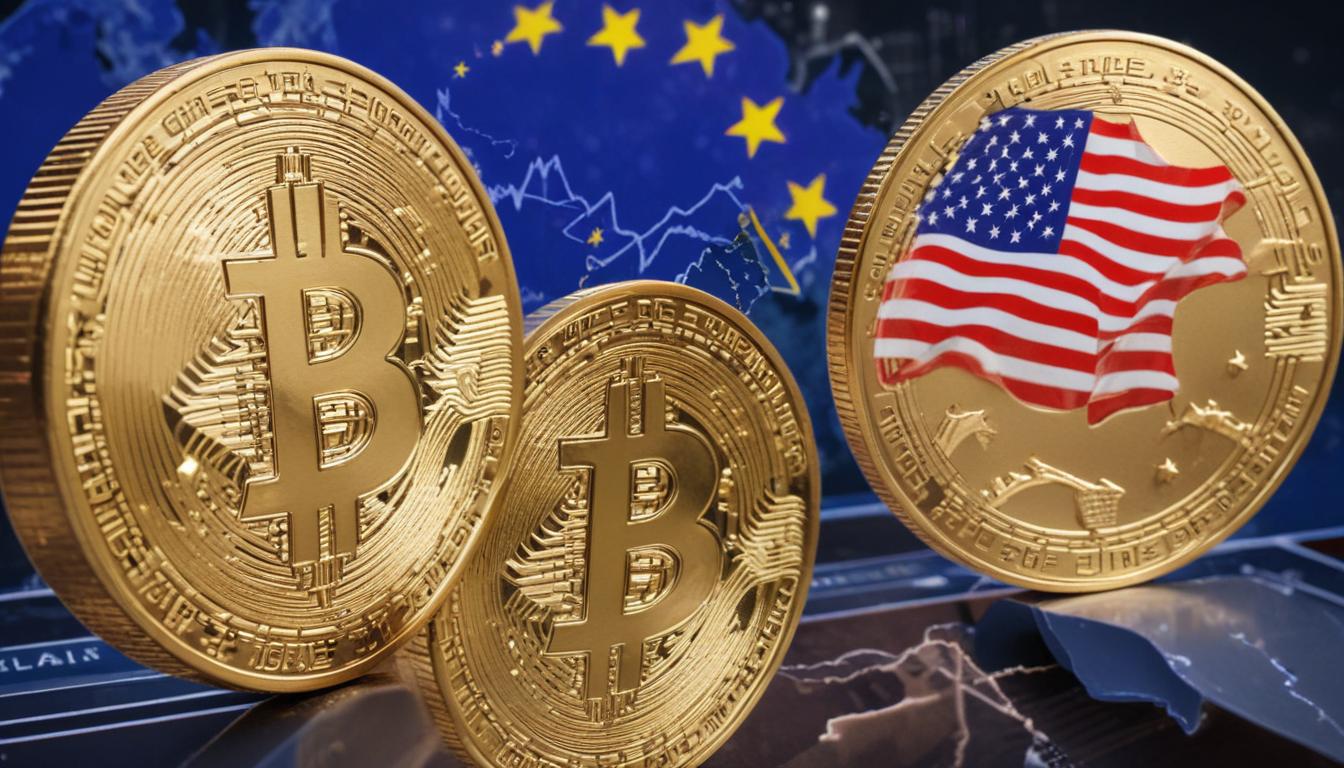 US-EU Tariff War: Crypto's SHOCKING Reaction! (Volatility & Stablecoins) | Cryptodamus.io