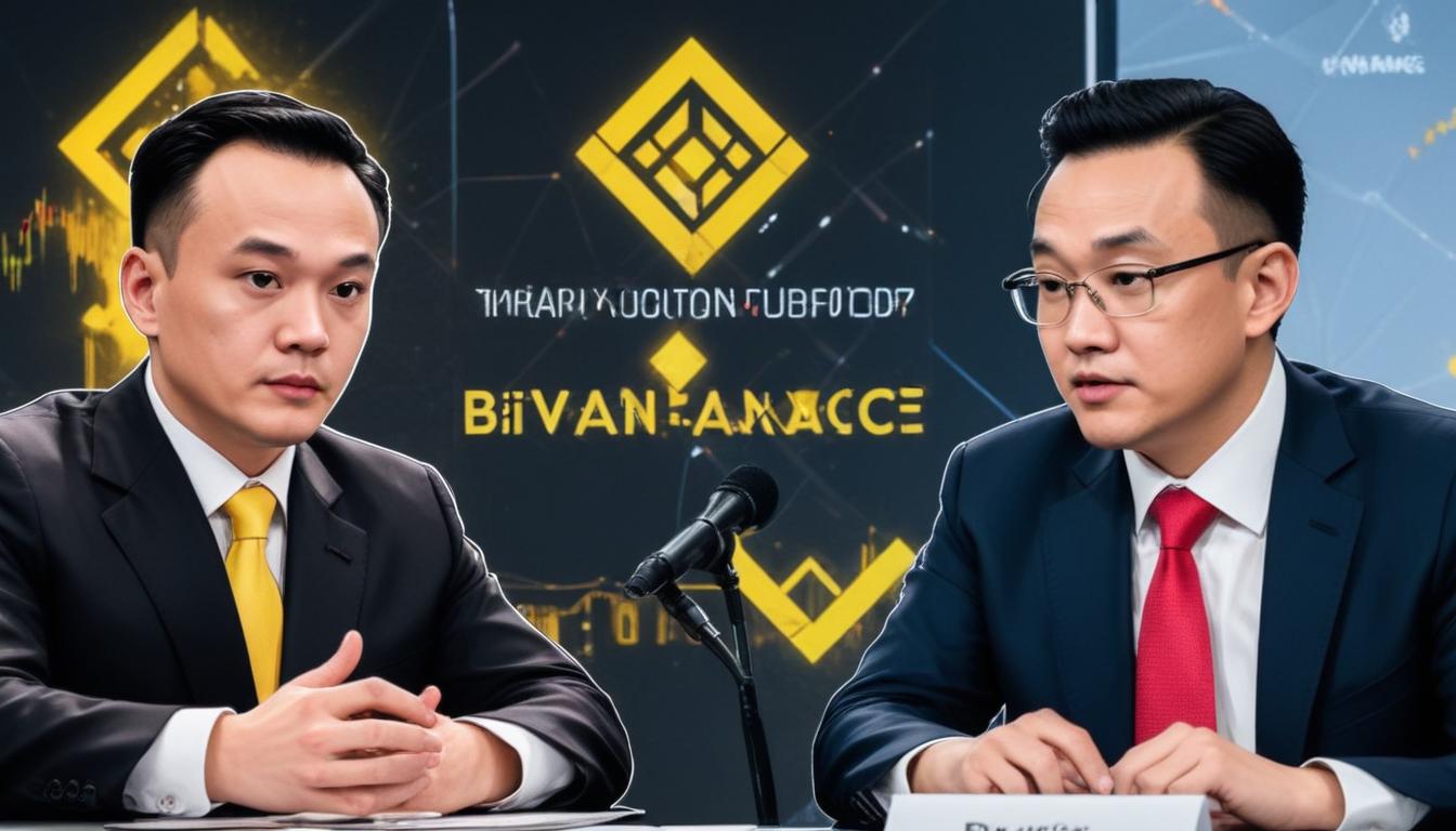 WSJ Bombshell: Did Binance's CZ Betray Tron's Justin Sun? Uncover the Crypto Power Play! | Cryptodamus.io